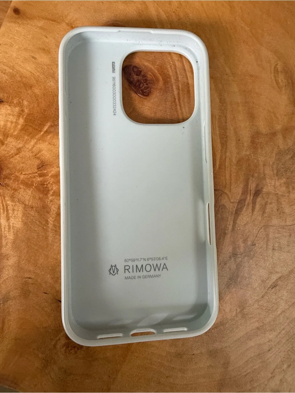 NEW RIMOWA iPhone 16 Pro Aluminium Case - Silver (Pristine, No Box)